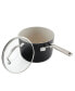 Фото #5 товара Hard Anodized Ceramic Nonstick 3 Quart Saucepan