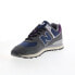 Фото #7 товара New Balance 574 U574KGN Mens Gray Suede Lace Up Lifestyle Sneakers Shoes