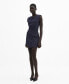 Фото #1 товара Women's Short Pinstripe Dress