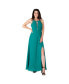 Фото #1 товара Women's Lace Detailed Sleeveless Maxi Dress