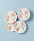 Фото #4 товара Butterfly Meadow Set of 4 Melamine Salad Plates