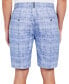 Фото #2 товара Men's Slim-Fit Stretch Printed Drawstring Shorts