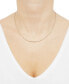 ფოტო #2 პროდუქტის Faceted Bead 18" Collar Necklace in 10k Gold