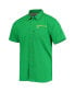 Фото #3 товара Men's PFG Green Oregon Ducks Slack Tide Camp Button-Up Shirt
