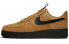 Nike Air Force 1 Low Wheat Black 空军一号 经典休闲 低帮 板鞋 男女同款 黑麦色 / Кроссовки Nike Air Force BQ4326-700 41 - фото #1