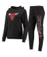 Фото #1 товара Пижама Concepts Sport Black Chicago Bulls