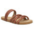 COCONUTS by Matisse Zurie Slide Womens Brown Casual Sandals ZURIE-184