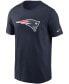 Фото #3 товара Men's Navy New England Patriots Primary Logo T-shirt