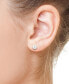 ფოტო #2 პროდუქტის EFFY® Cultured Freshwater Pearl (7mm) Stud Earrings in Sterling Silver