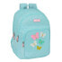 School Bag Moos Butterflies Blue 32 x 42 x 15 cm