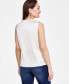 ფოტო #2 პროდუქტის Women's Sleeveless Cowlneck Blouse, Created for Macy's