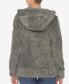 Фото #2 товара Women's Hooded Sherpa Jacket