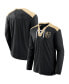 Men's Black, Gold Vegas Golden Knights Special Edition 2.0 Long Sleeve Lace-Up T-shirt M - фото #1