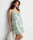 ფოტო #3 პროდუქტის Women's Linen Sleep Chemise, Created for Macy's