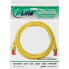 Фото #3 товара InLine Patch Cable S/FTP PiMF Cat.6 250MHz copper halogen free yellow 0.5m