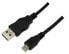 Фото #2 товара LogiLink 0.60m USB A-USB Micro B, 0.60 m, USB A, Micro-USB B, USB 2.0, Male/Male, Black