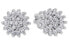 Фото #1 товара Charming silver earrings with crystals 436 001 00570 04