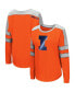 ფოტო #1 პროდუქტის Women's Orange Illinois Fighting Illini Trey Dolman Long Sleeve T-shirt