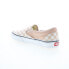Фото #11 товара Vans Classic Slip-On VN0A38F7QCO Mens Beige Canvas Lifestyle Sneakers Shoes