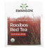Фото #3 товара Swanson, 100% органический красный чай ройбуш, без кофеина, 20 чайных пакетиков, 40 г (1,4 унции)