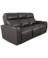 Greymel 84" Zero Gravity Leather Sofa with Power Headrests, Created for Macy's