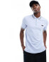 Фото #3 товара Calvin Klein stretch pique multi tipping polo in blue