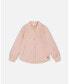 Фото #1 товара Girl Quilted Long Sleeve Overshirt Light Pink - Toddler|Child