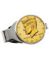 Фото #1 товара Кошелек American Coin Treasures мужской на зажим с монетой JFK половина доллара, покрытый золотом