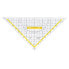 Aristo AR1650/4 - 45° triangle - Gloss - Polymethyl methacrylate (PMMA) - Transparent - 25 cm - 1 pc(s)