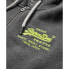 SUPERDRY Neon Vintage Logo full zip sweatshirt