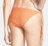 Фото #2 товара RVCA Womens Swimwear Reversible Multi Color Tie Side Bikini Bottom Size M