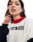 Фото #8 товара Tommy Jeans archive sweater in white