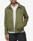 Men's Faux Suede Button Down Jacket