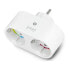 Фото #4 товара Tuya - double smart WiFi plug with energy measurement - 3500W - white - Gosund SP211