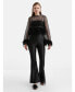 Фото #10 товара Women's High-Waisted Flare Pants