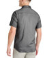 ფოტო #2 პროდუქტის Men's Slim Fit Short Sleeve Button-Down Sport Shirt