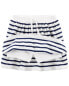 Kid Striped Jersey Skort 7