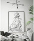 Фото #2 товара 20" x 16" Sitting Pose II Art Block Framed Canvas