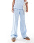 Фото #1 товара Abercrombie & Fitch Sloane co-ord tailored trouser in light blue