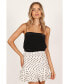 ფოტო #1 პროდუქტის Women's Tegan Ruffle Mini Skirt