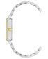 ფოტო #2 პროდუქტის Women's Quartz Two-Tone Alloy Bracelet Watch, 24mm