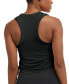 Фото #2 товара Women's Soft Touch Ruched Racerback Tank Top