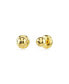 White, Gold-Tone Meteora Stud Earrings