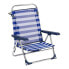 Пляжный стул Alco 1 Алюминий Многопозиционная Складной 79,5 x 59,5 x 56 cm (79,5 x 59,5 x 56 cm)