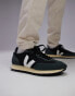 Фото #1 товара VEJA Rio Branco suede trainer in black white oxford grey alveomesh