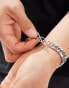 Фото #2 товара ASOS DESIGN waterproof stainless steel chunky bracelet in silver tone