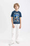 Erkek Çocuk T-shirt C1079a8/nv257 Navy