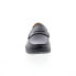 Фото #3 товара Florsheim Central Penny Mens Black Leather Loafers & Slip Ons Penny Shoes