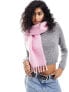 Фото #1 товара Tommy Jeans cosy knit scarf in pink