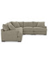 Rhyder 5-Pc. Fabric Sectional Sofa with Armless Chair, Created for Macy's